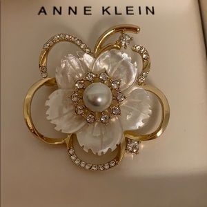 Ann Klein flower pin